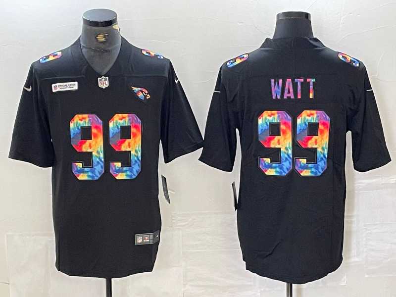 Men's Arizona Cardinals #99 JJ Watt Black Multi Color Black 2020 Crucial Catch Vapor Untouchable Nike Limited Jersey Dzhi,We sell and wholesale Men's Arizona Cardinals #99 JJ Watt Black Multi Color Black 2020 Crucial Catch Vapor Untouchable Nike Limited Jersey Dzhi on line form chian!